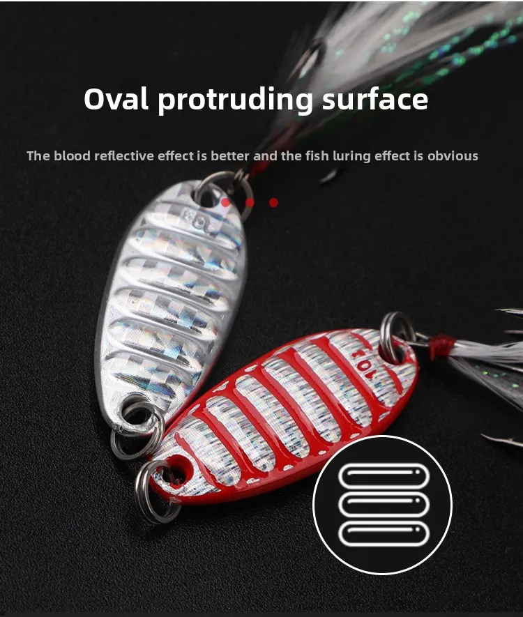 Wholesale Mouthfish Bait Lure Flat Vibrating Sequin Fishing for ABS Pencil Lure - view 10