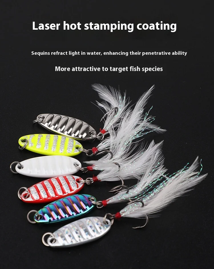 Wholesale Mouthfish Bait Lure Flat Vibrating Sequin Fishing for ABS Pencil Lure - view 11