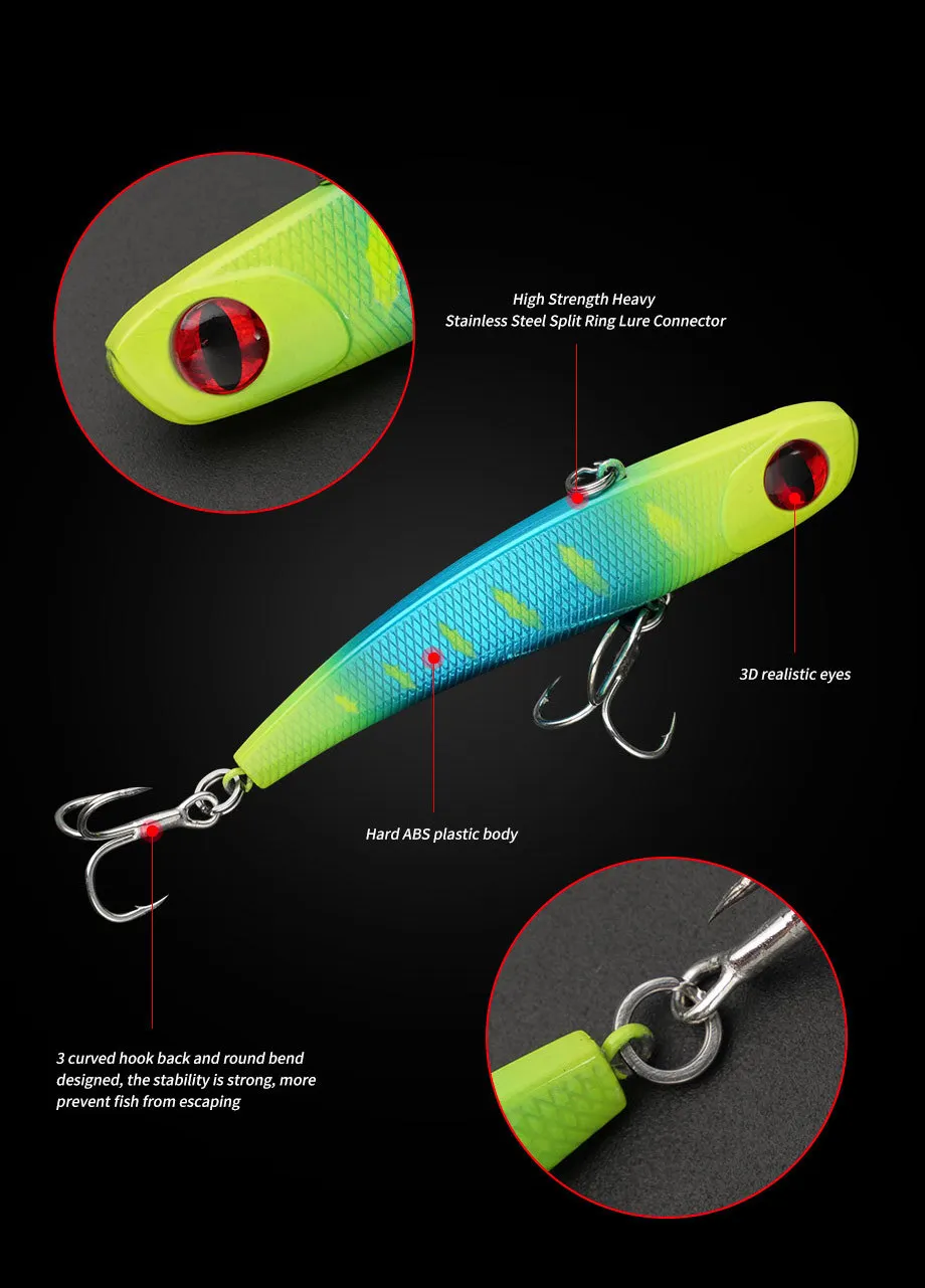 Cherry 7cm &amp; 11.5cm Fishing Lure Artificial Hard Bait with ABS Pencil Lure - view 11