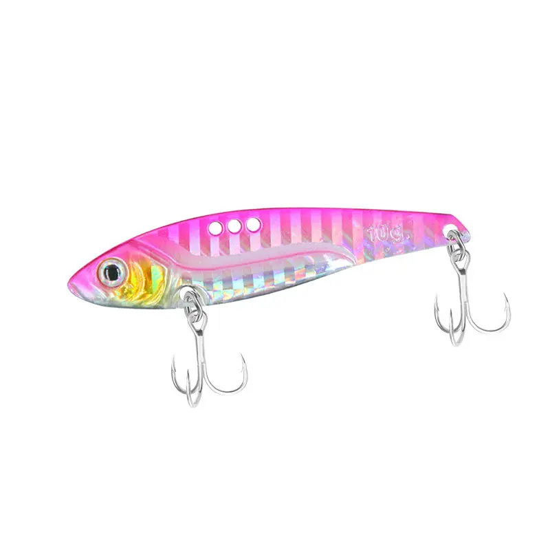 Longya VIB Lure Bait Shiny Metal Blood Groove Hook for Saltwater ABS Pencil Lure - view 6