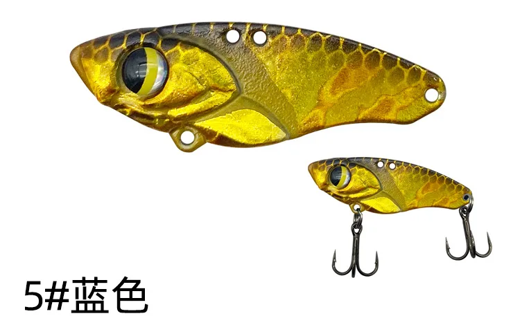Lure Vib Lead Wrapped Copper Metal Sequin Iron Plate Bait Carp ABS Pencil Lure - view 2