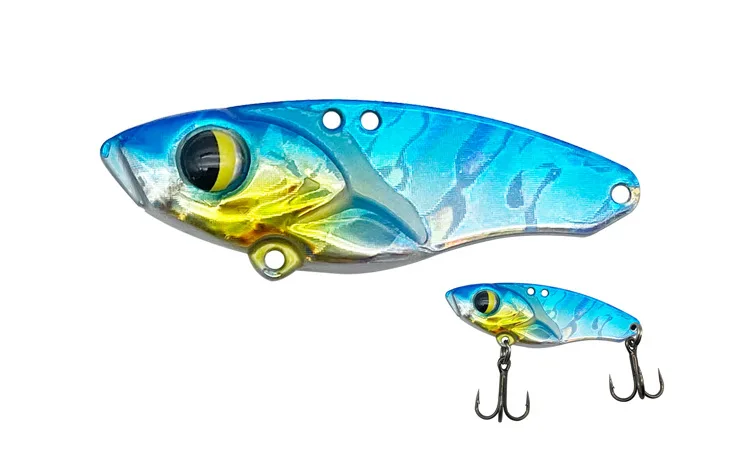 Lure Vib Lead Wrapped Copper Metal Sequin Iron Plate Bait Carp ABS Pencil Lure - view 3