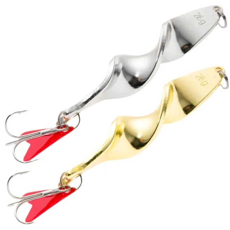 High-Speed Spiral Long-Cast 10g Metal Bait King 142128 Fishing