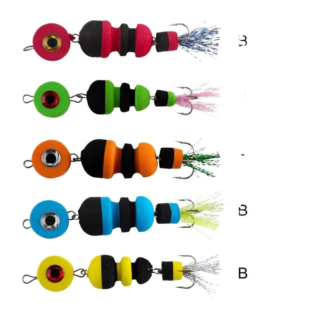 Cheery Fish King Silicone Fishing Tackle Set Soft Bass Bait ABS Pencil Lure - view 3