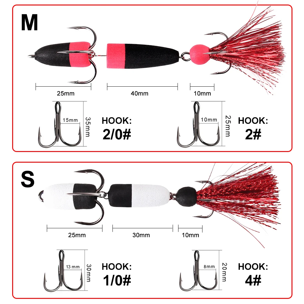 Cheery Fish King Silicone Fishing Tackle Set Soft Bass Bait ABS Pencil Lure - view 5