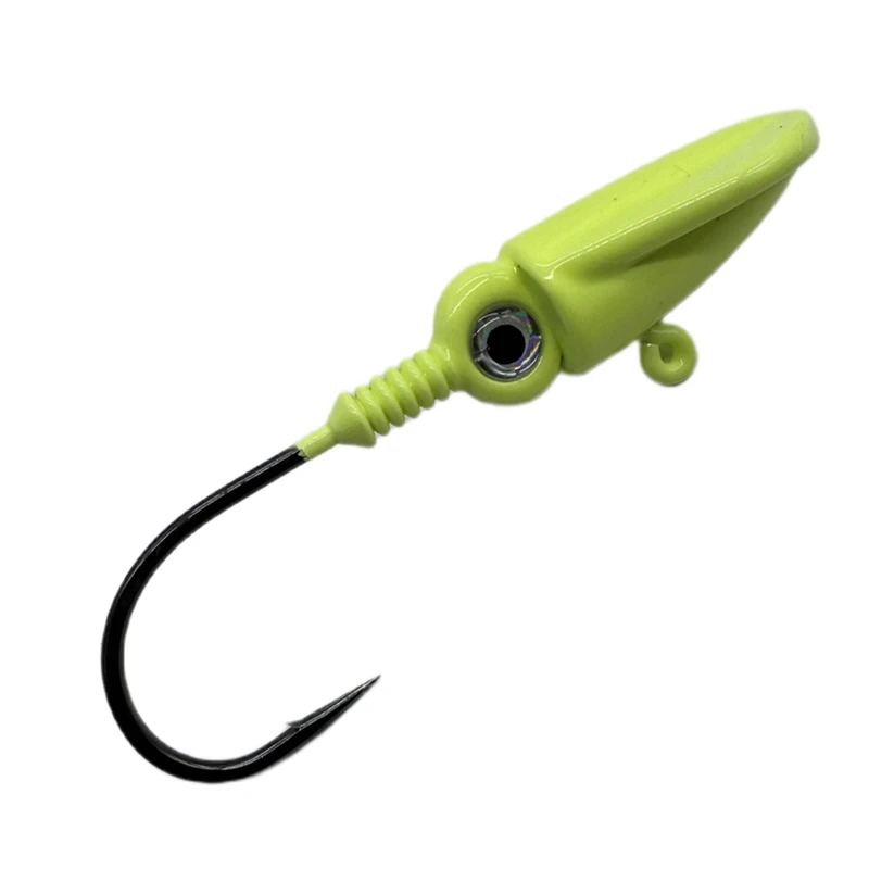 Cheery Luminous Lead Jig Head Well-Balanced Round Lure Worm Swim ABS Pencil Lure - view 7