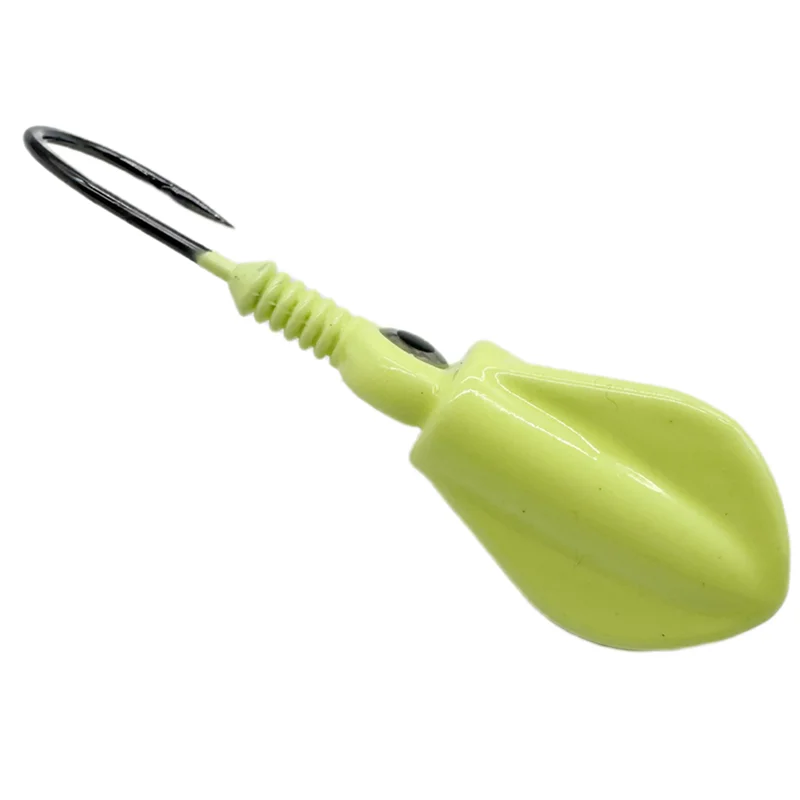 Cheery Luminous Lead Jig Head Well-Balanced Round Lure Worm Swim ABS Pencil Lure - view 9