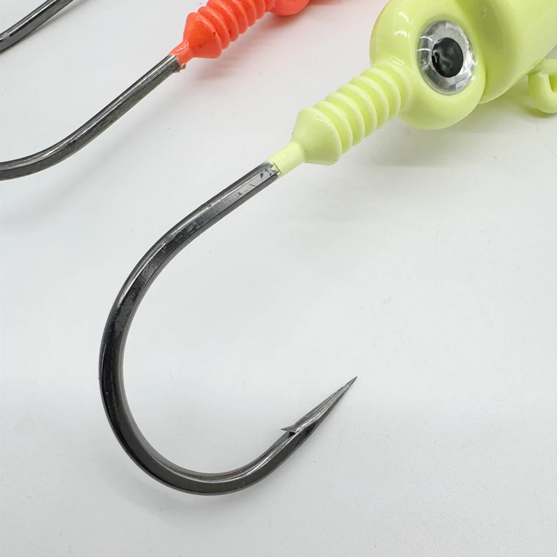 Cheery Luminous Lead Jig Head Well-Balanced Round Lure Worm Swim ABS Pencil Lure - view 12
