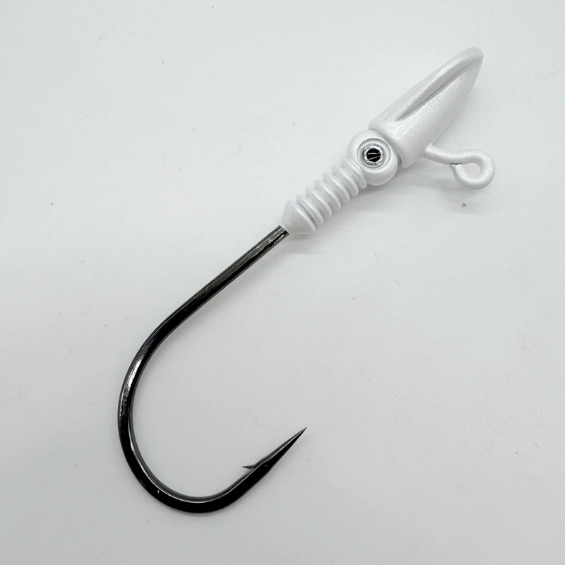 Cheery Luminous Lead Jig Head Well-Balanced Round Lure Worm Swim ABS Pencil Lure - view 13