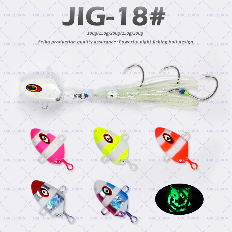 OEM Gang Hook Rig Metal Jig Assist Kabura Slow Head Inchiku ABS Pencil Lure - view 5