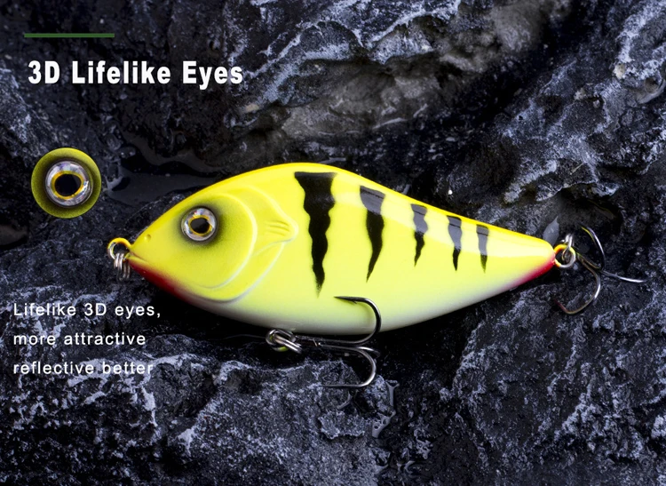 10CM 45G Hard Sinking Fishing Lures Crank Baits Pike Bait Jerk ABS Pencil Lure - view 11