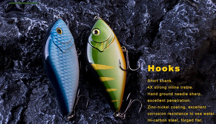 10CM 45G Hard Sinking Fishing Lures Crank Baits Pike Bait Jerk ABS Pencil Lure - view 14