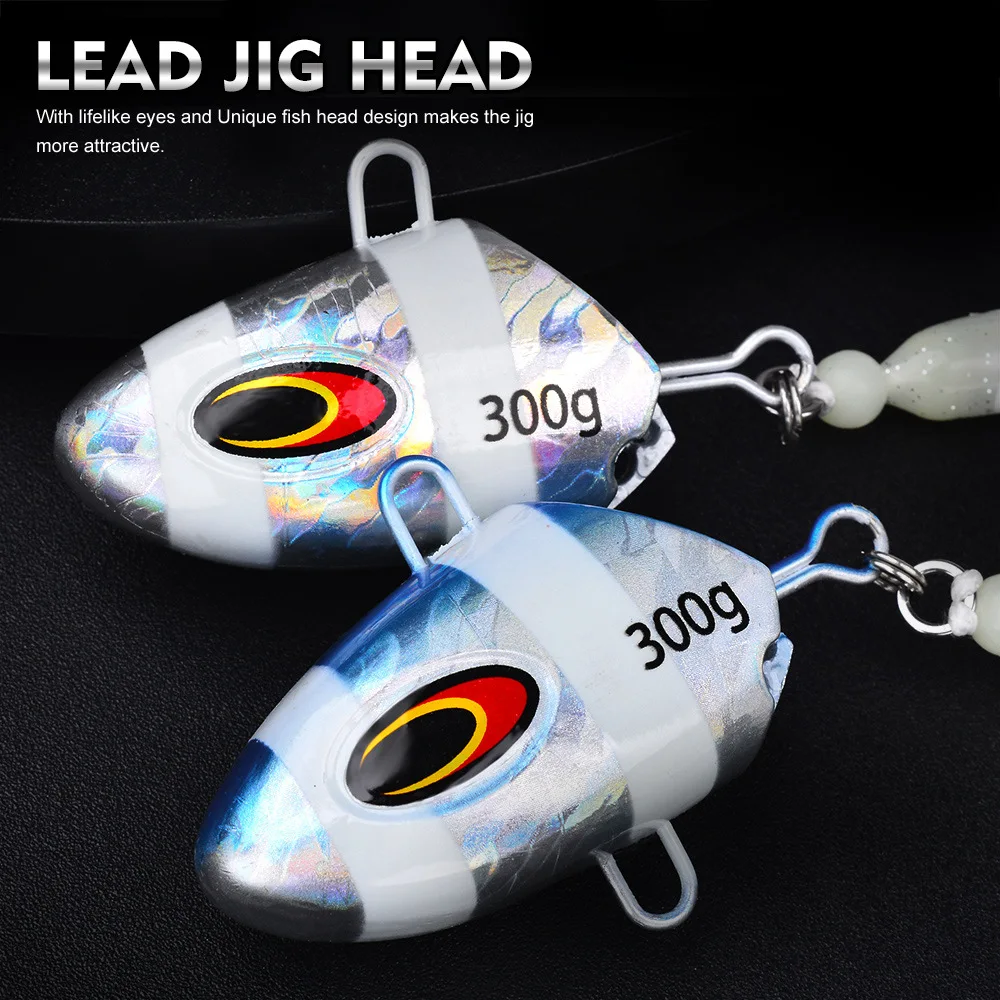 Cheery 100g-300g Squid Hook Soft Octopus Lure Boat Fishing Bait ABS Pencil Lure - view 17