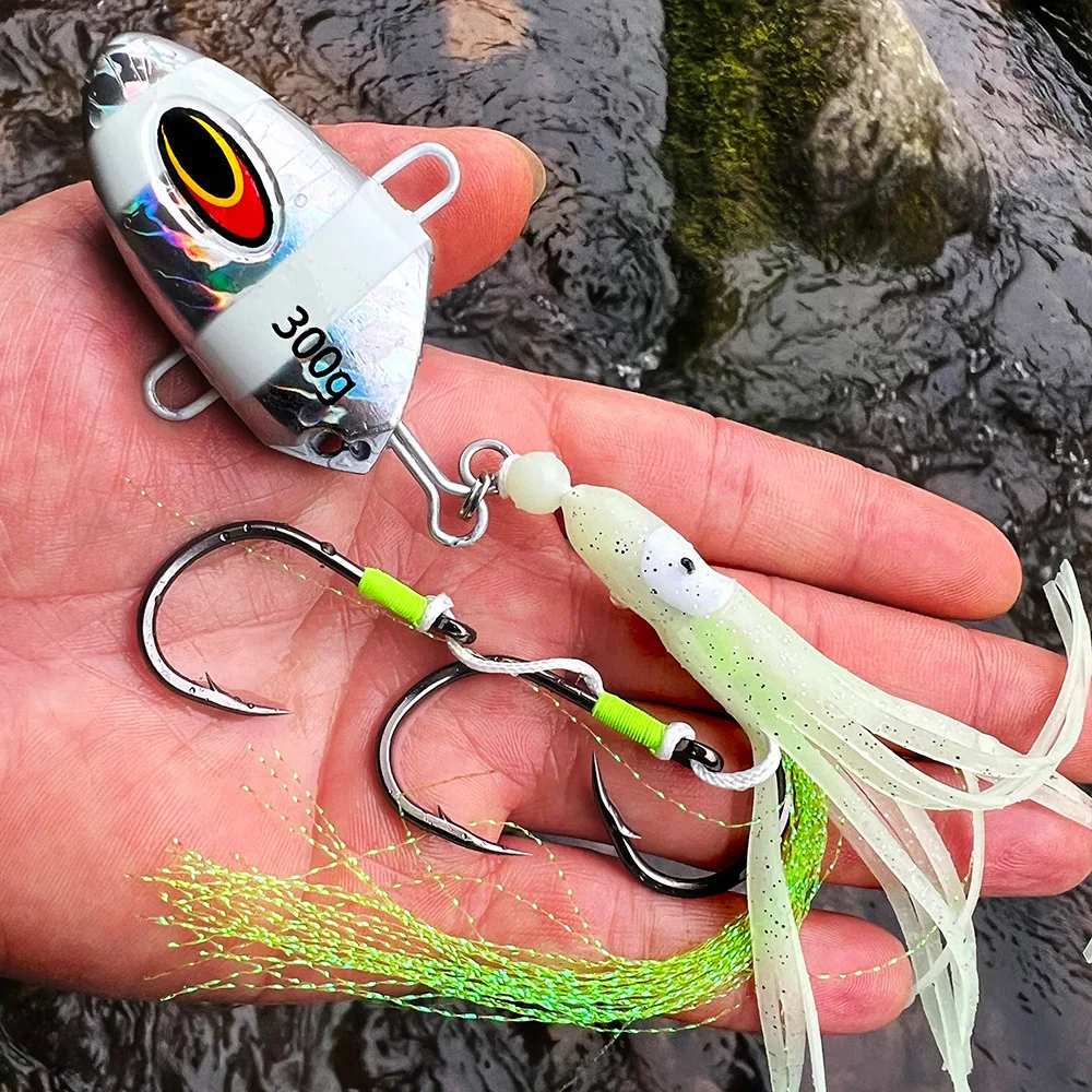 Cheery 100g-300g Squid Hook Soft Octopus Lure Boat Fishing Bait ABS Pencil Lure - detail 3