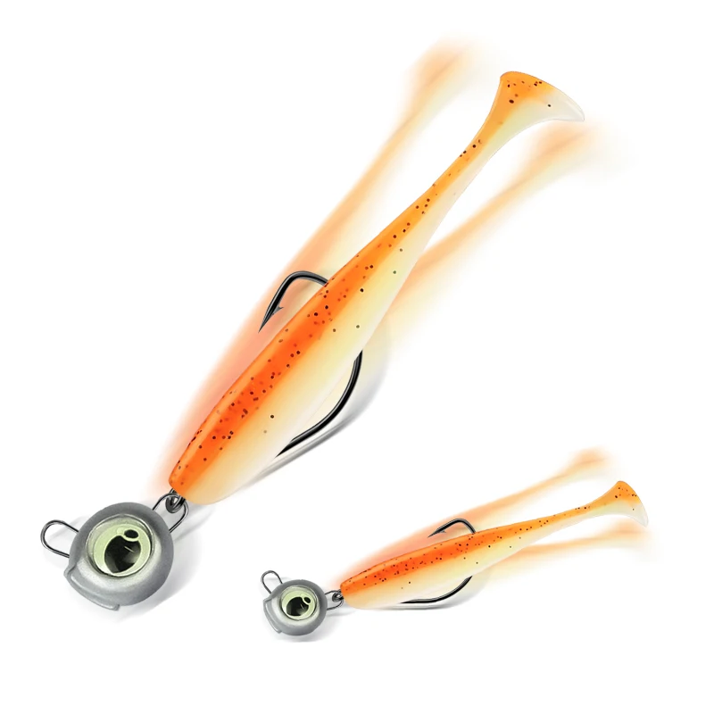 Cheery Night Glow Fishing Jig Hooks 3.5g 10g Luminous 3D Eye ABS Pencil Lure - view 6