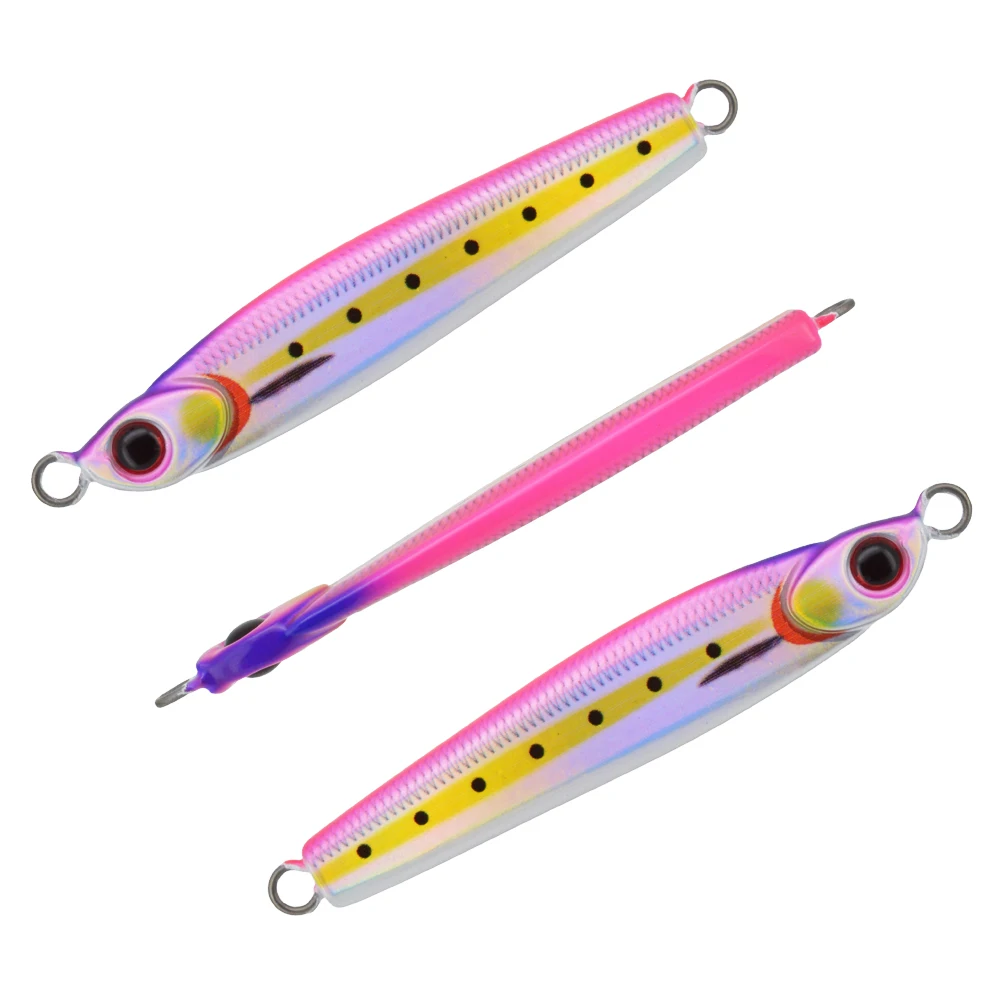 Fishing Lures Saltwater Metal Fish Jigging Jig Microjig Small Sea