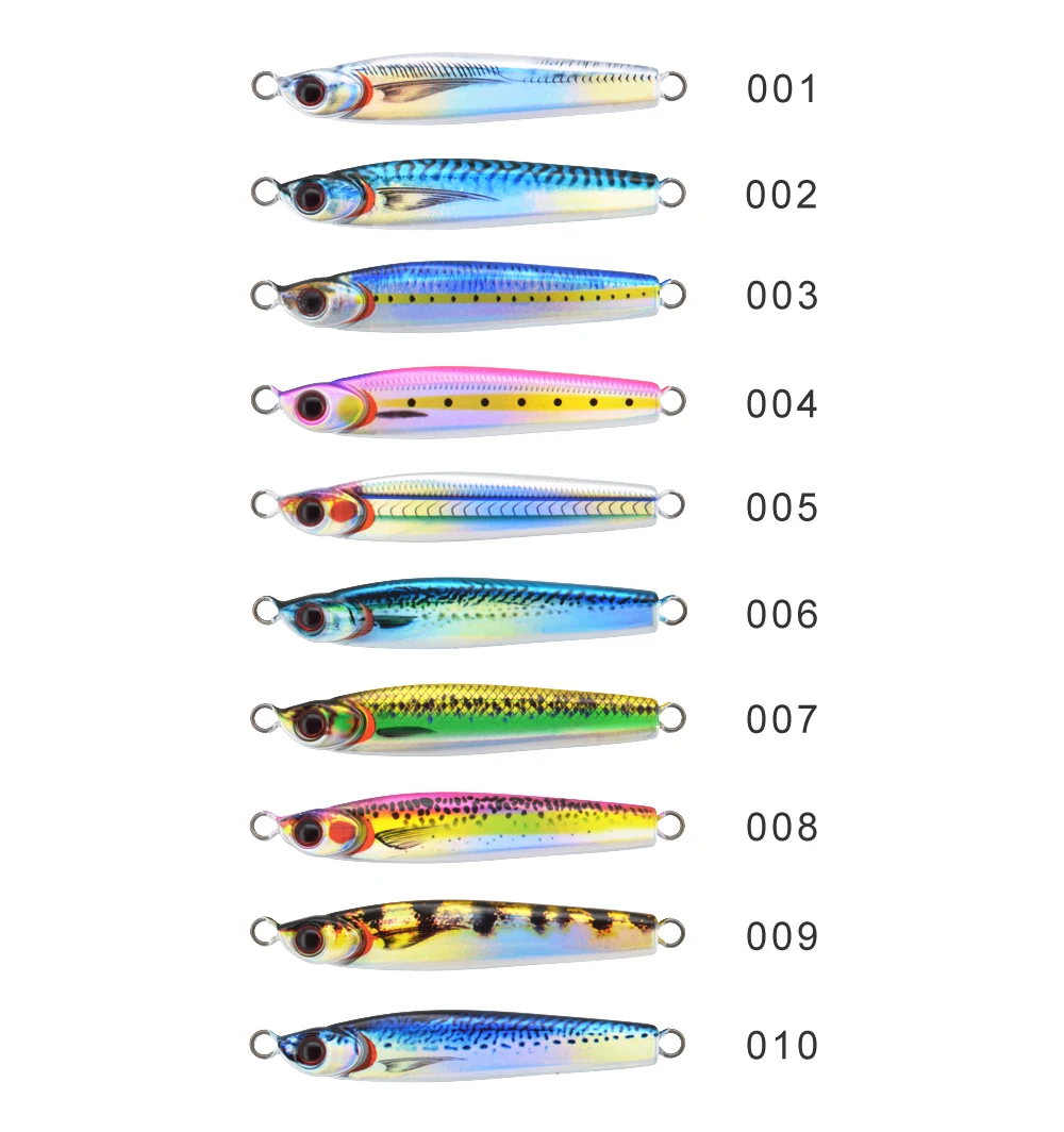 Fishing Lures Saltwater Metal Fish Jigging Jig Microjig Small Sea ABS Pencil Lure - detail 10