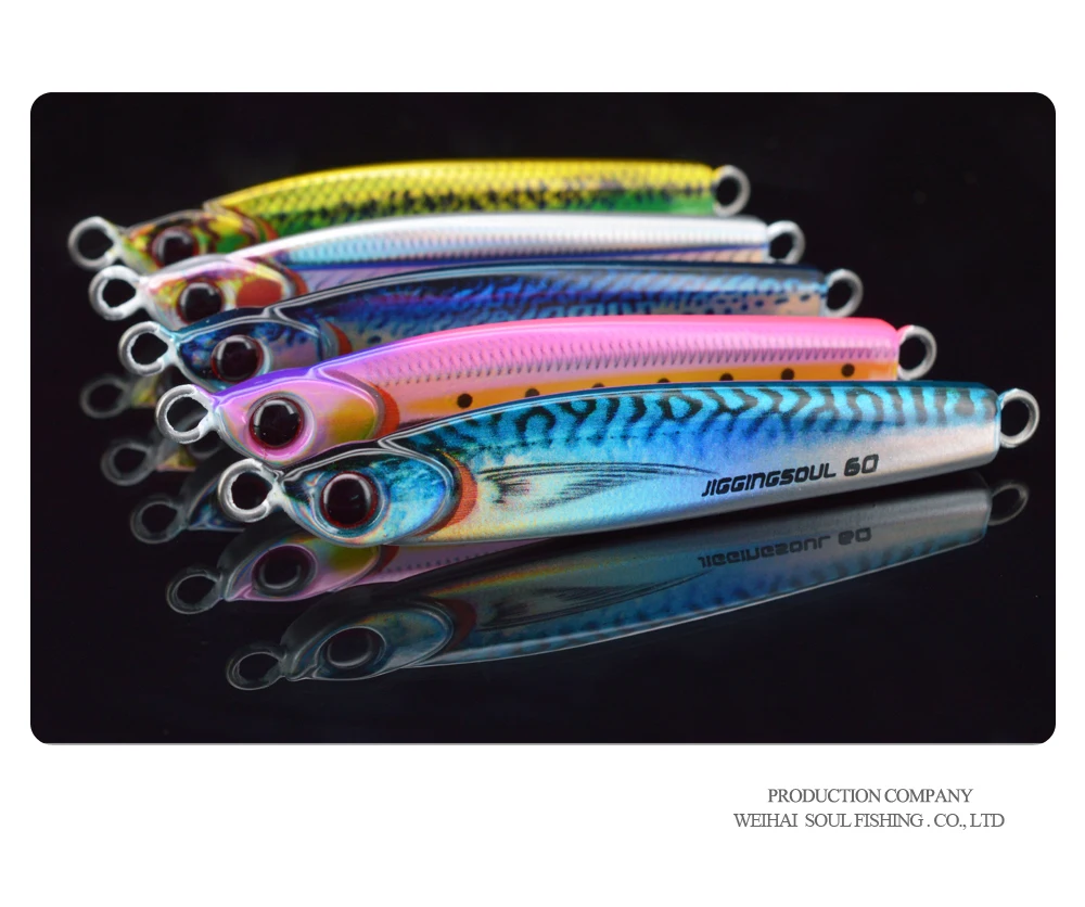 Fishing Lures Saltwater Metal Fish Jigging Jig Microjig Small Sea ABS Pencil Lure - view 5