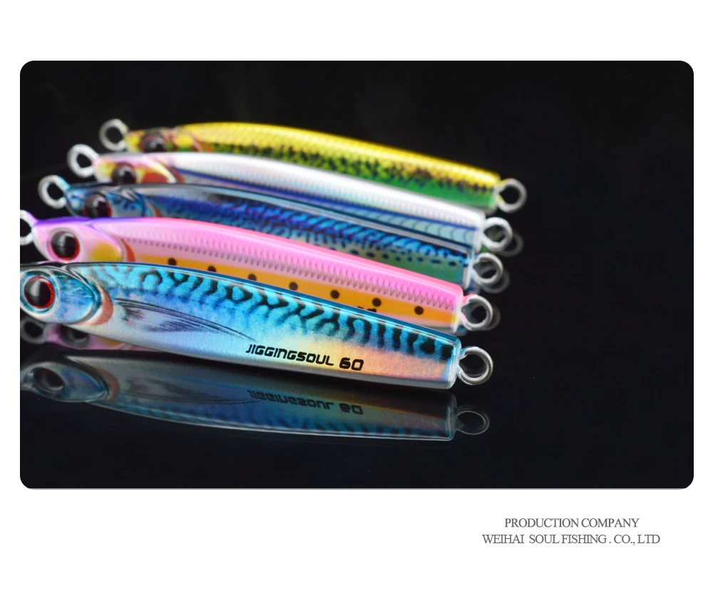 Fishing Lures Saltwater Metal Fish Jigging Jig Microjig Small Sea ABS Pencil Lure - view 6