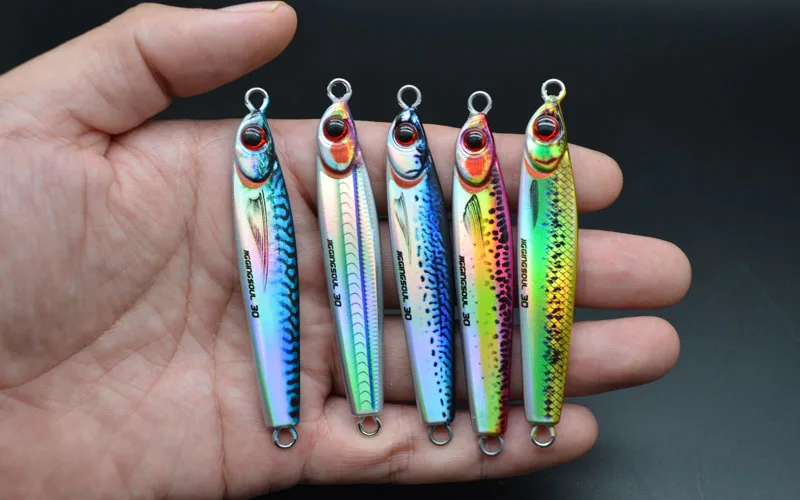 Fishing Lures Saltwater Metal Fish Jigging Jig Microjig Small Sea ABS Pencil Lure - view 8