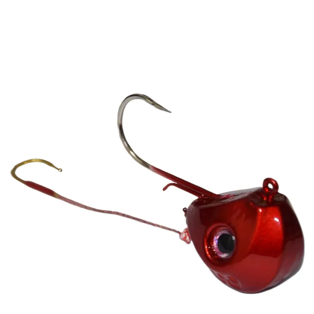 Cheery Hot Sale 40g-140g Fishing Clamp Double Hook 3D Eye Lead Metal Jig ABS Pencil Lure - view 1