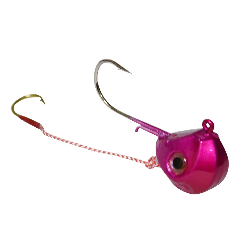 Cheery Hot Sale 40g-140g Fishing Clamp Double Hook 3D Eye Lead Metal Jig ABS Pencil Lure - view 5