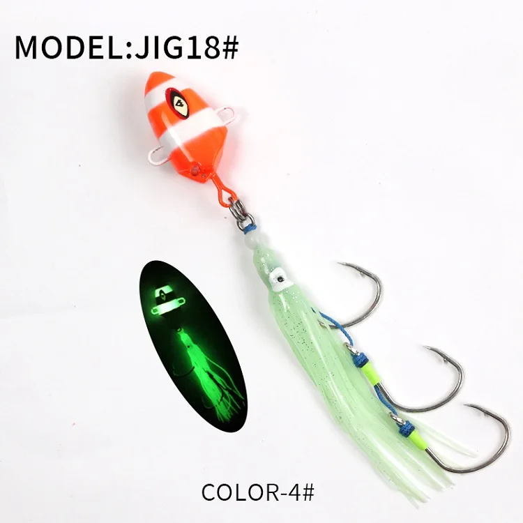 Wholesale Cheery Lucanus Jig Lure Kit 100g-300g Slider Bait with ABS Pencil Lure - view 5