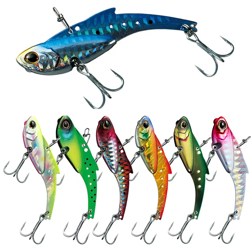 New Cheery Vib Fishing Lure Fast Sinking Hard Saltwater Metal