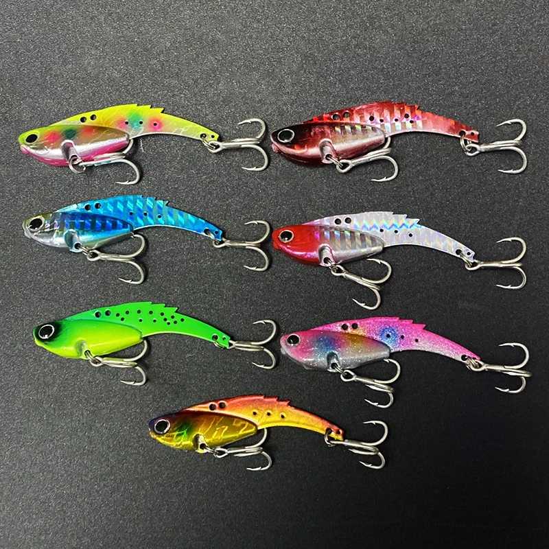 New Cheery Vib Fishing Lure Fast Sinking Hard Saltwater Metal ABS Pencil Lure - view 9