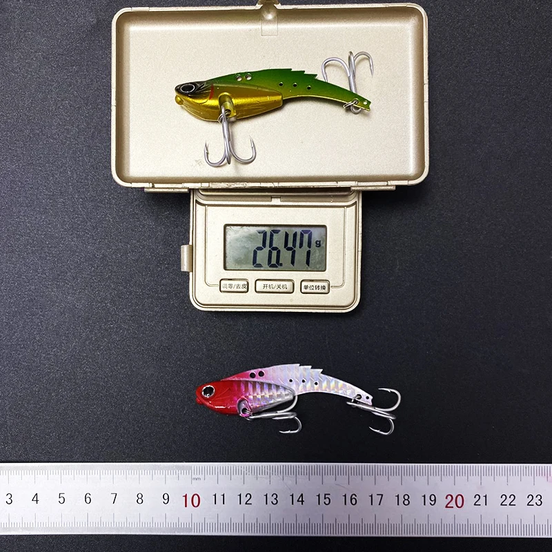 New Cheery Vib Fishing Lure Fast Sinking Hard Saltwater Metal ABS Pencil Lure - view 10