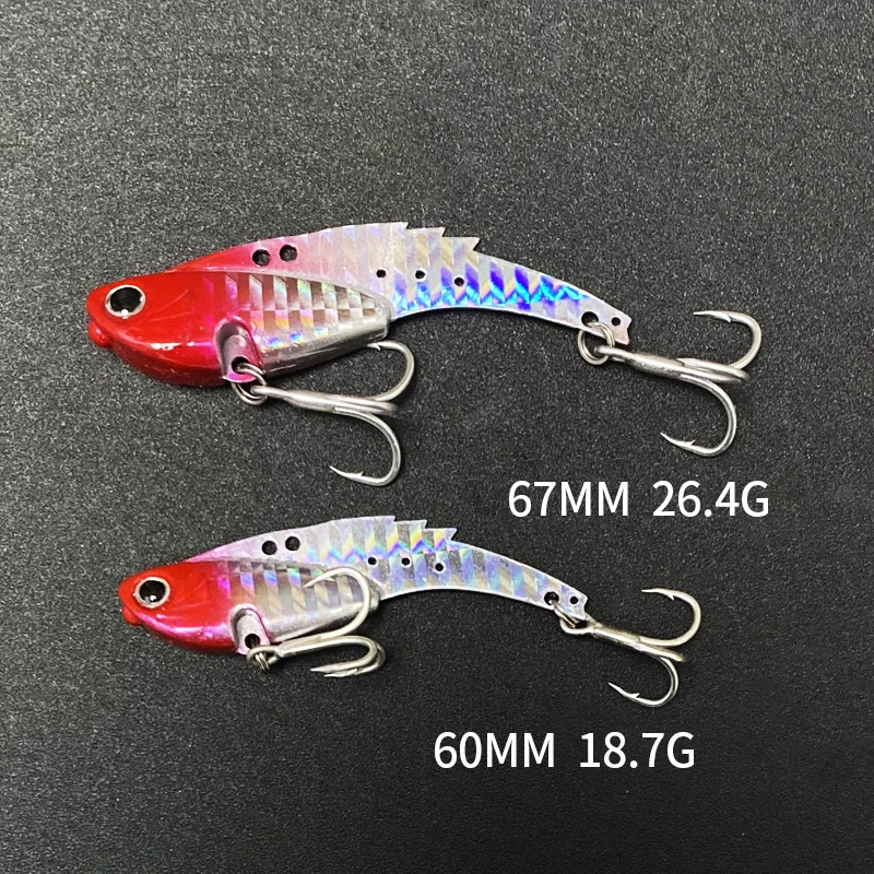 New Cheery Vib Fishing Lure Fast Sinking Hard Saltwater Metal ABS Pencil Lure - view 1