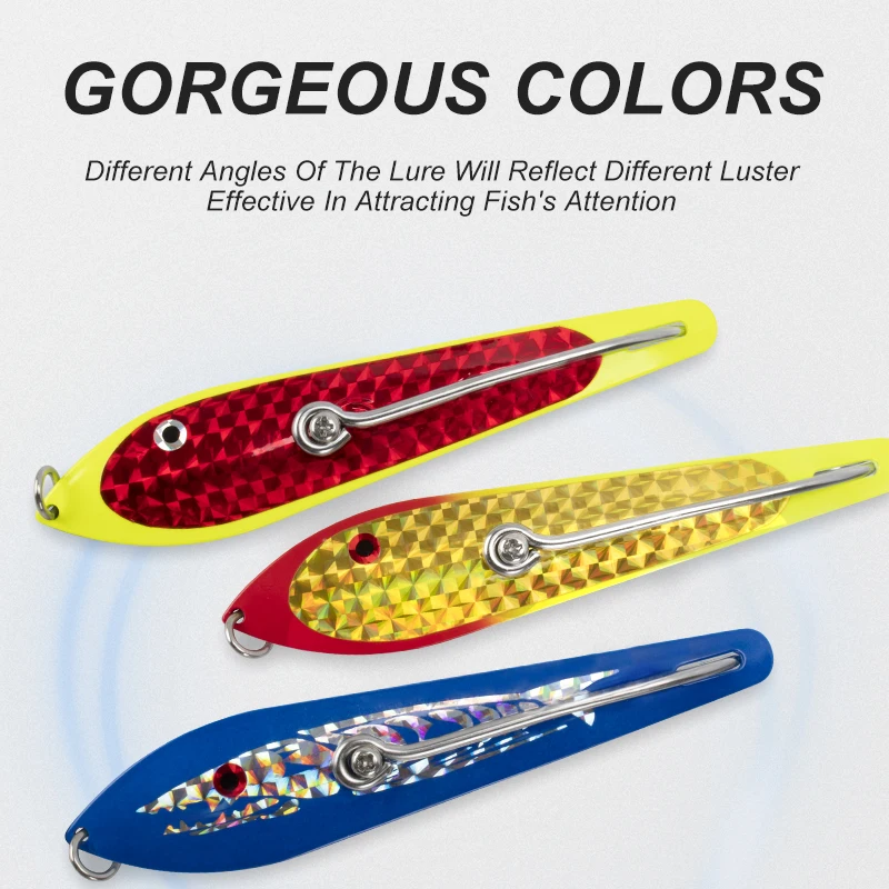 CHEERY Silicone Fishing Spoon Lure Artificial Hard Bait for Bream ABS Pencil Lure - view 3