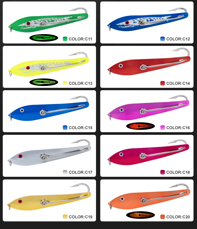 CHEERY Silicone Fishing Spoon Lure Artificial Hard Bait for Bream ABS Pencil Lure - view 11
