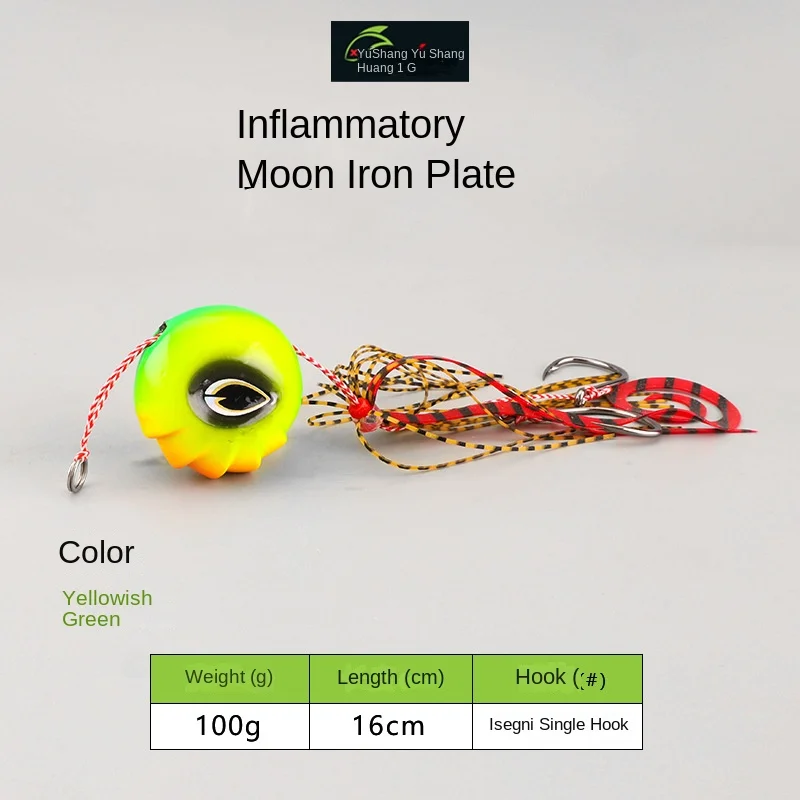 Cheery Mudah HT1223 Full Moon Luminous Artificial Hard Bait Bass ABS Pencil Lure - view 9