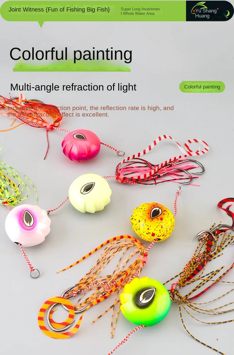Cheery Mudah HT1223 Full Moon Luminous Artificial Hard Bait Bass ABS Pencil Lure - view 15
