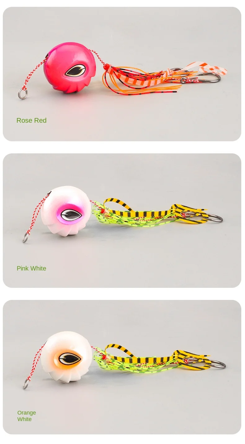 Cheery Mudah HT1223 Full Moon Luminous Artificial Hard Bait Bass - Pencil Lure by Cheery
