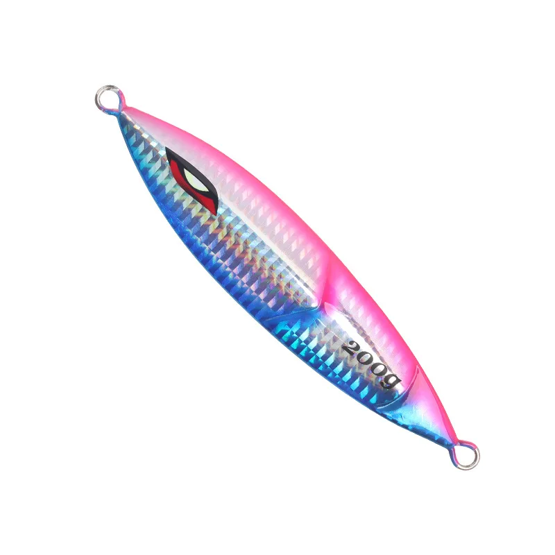 Lure Iron Plate Bait Saltwater Sea Fishing Luminous Lead Fish
