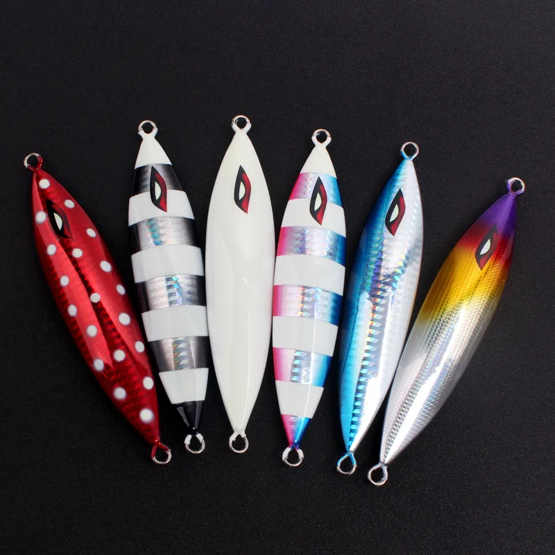Lure Iron Plate Bait Saltwater Sea Fishing Luminous Lead Fish ABS Pencil Lure - view 12