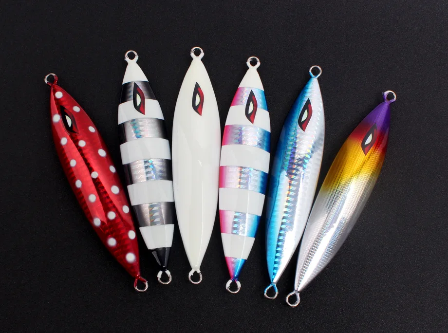 Lure Iron Plate Bait Saltwater Sea Fishing Luminous Lead Fish ABS Pencil Lure - detail 3