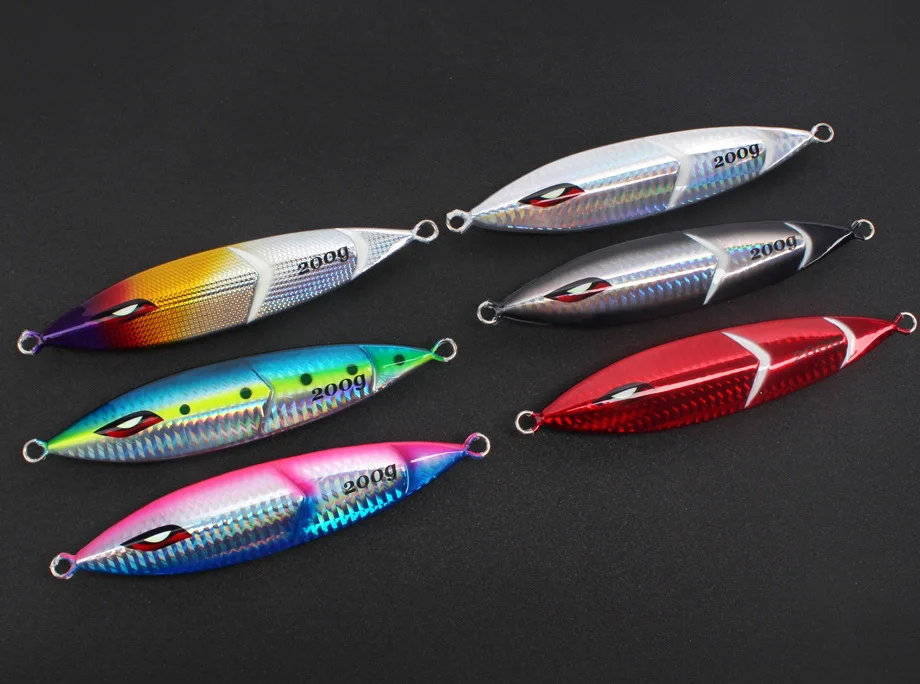 Lure Iron Plate Bait Saltwater Sea Fishing Luminous Lead Fish ABS Pencil Lure - detail 5