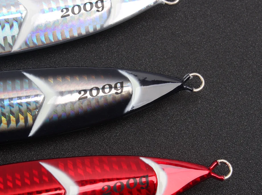 Lure Iron Plate Bait Saltwater Sea Fishing Luminous Lead Fish ABS Pencil Lure - view 2