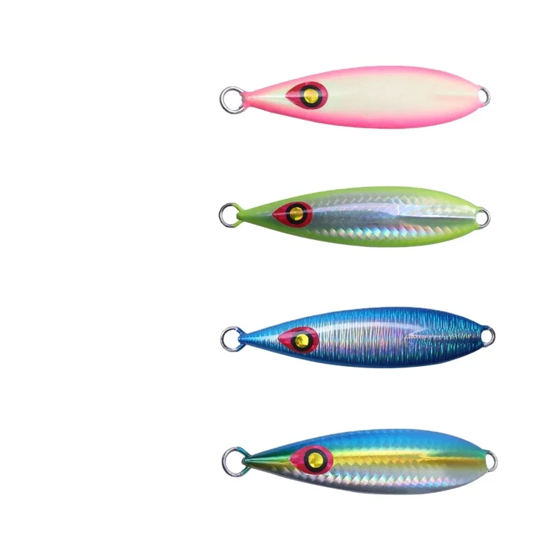 Long Casting Freshwater Butterfly Shape Jig Lure Night Glow Fast ABS Pencil Lure - view 1