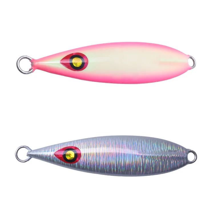 Long Casting Freshwater Butterfly Shape Jig Lure Night Glow Fast ABS Pencil Lure - view 3