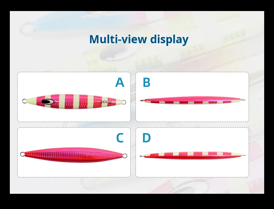 Plastic Bionic Lure Luminous Fast Sinking Artificial Hard Bait ABS Pencil Lure - view 16