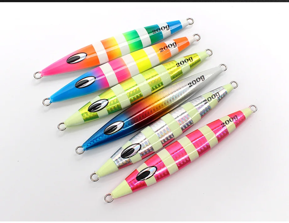 Plastic Bionic Lure Luminous Fast Sinking Artificial Hard Bait ABS Pencil Lure - detail 4