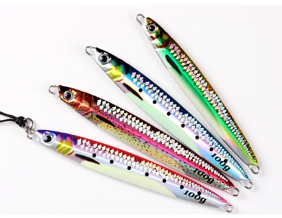 Metal Bionic Scale Carp Imitation Dying Fish Lure Hook for ABS Pencil Lure - detail 4