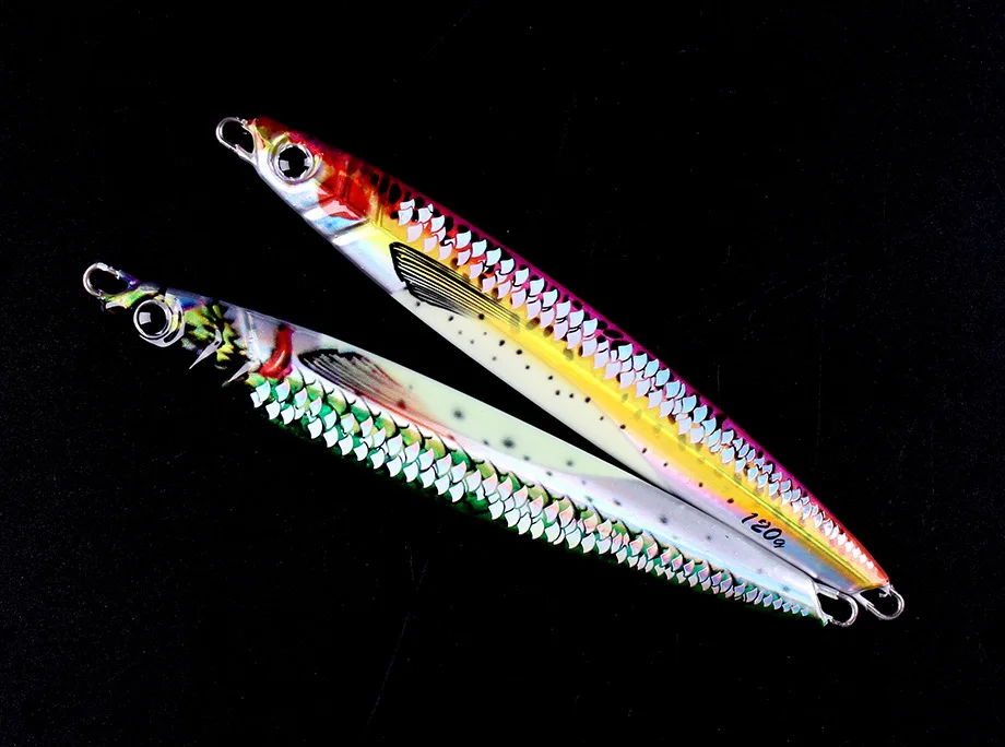 Metal Bionic Scale Carp Imitation Dying Fish Lure Hook for ABS Pencil Lure - detail 5