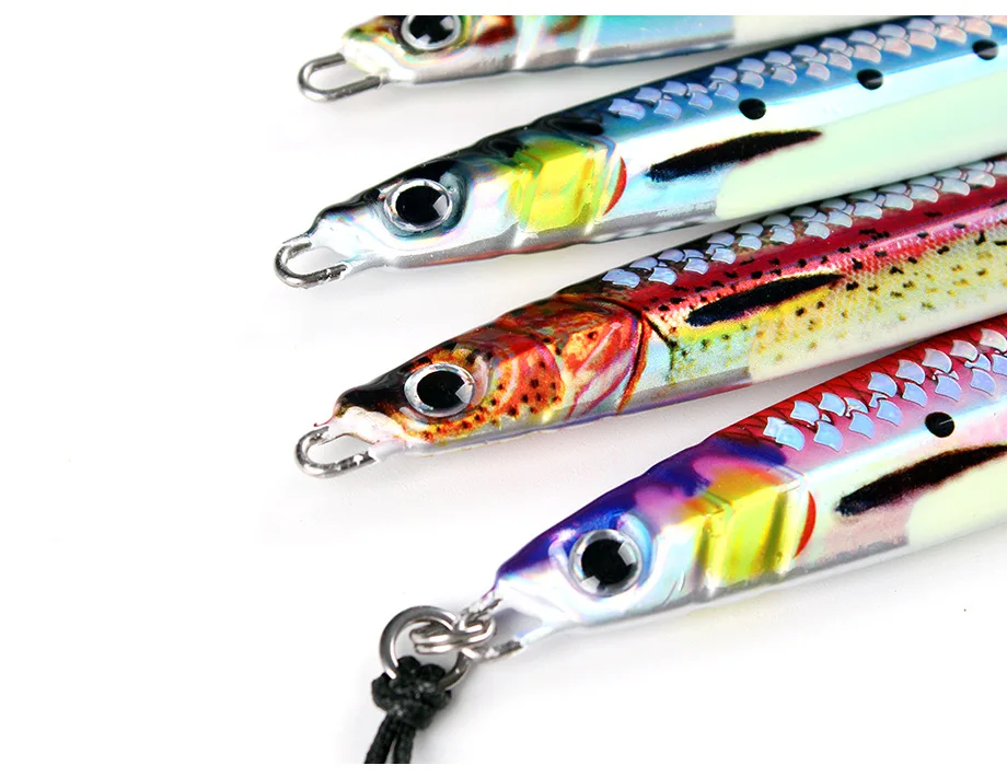 Metal Bionic Scale Carp Imitation Dying Fish Lure Hook for ABS Pencil Lure - detail 6