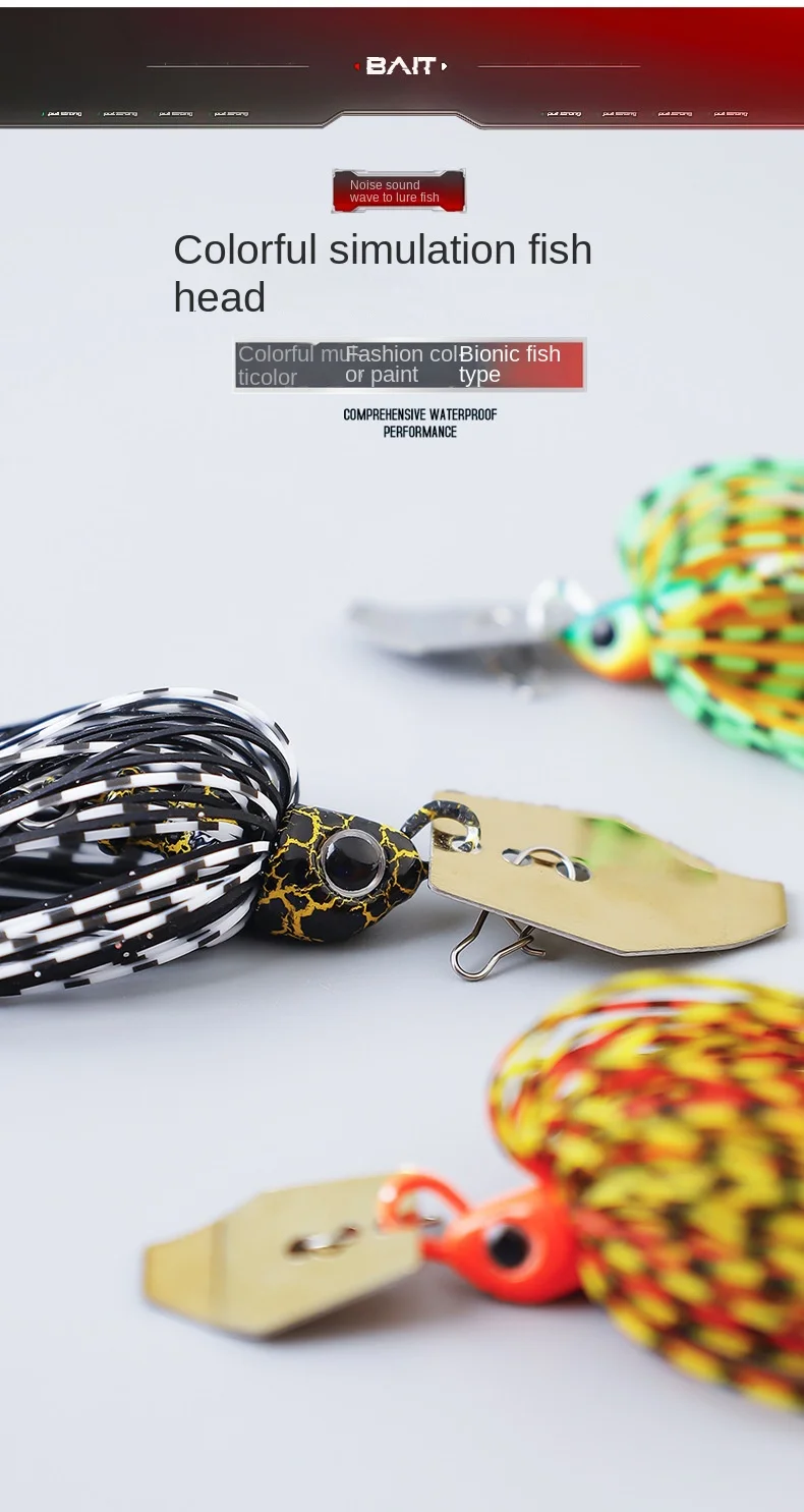 Cheery Factory Wholesale ABS Composite Sequins Jig Baffle Bearded ABS Pencil Lure - view 18