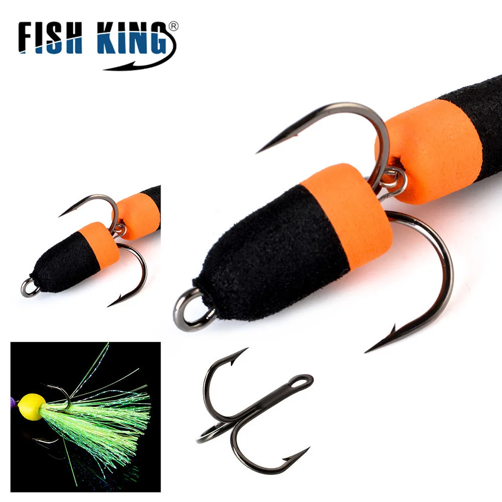 Cheery FISHKING Floating Foam Bait Three Anchor Barbed Hooks Bass ABS Pencil Lure - view 8